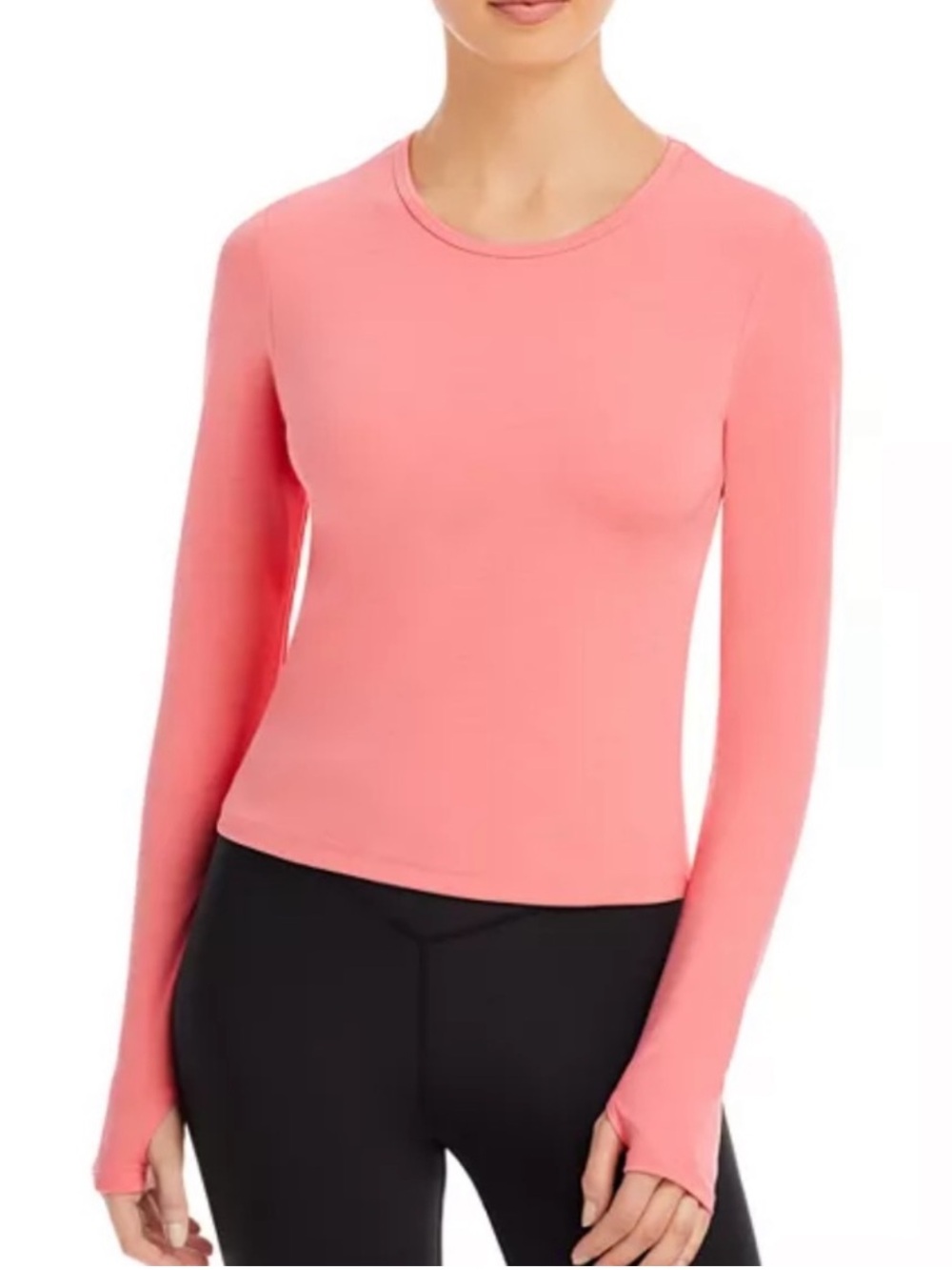 Beyond Yoga Heather Rib Protect Me Sun Shirt